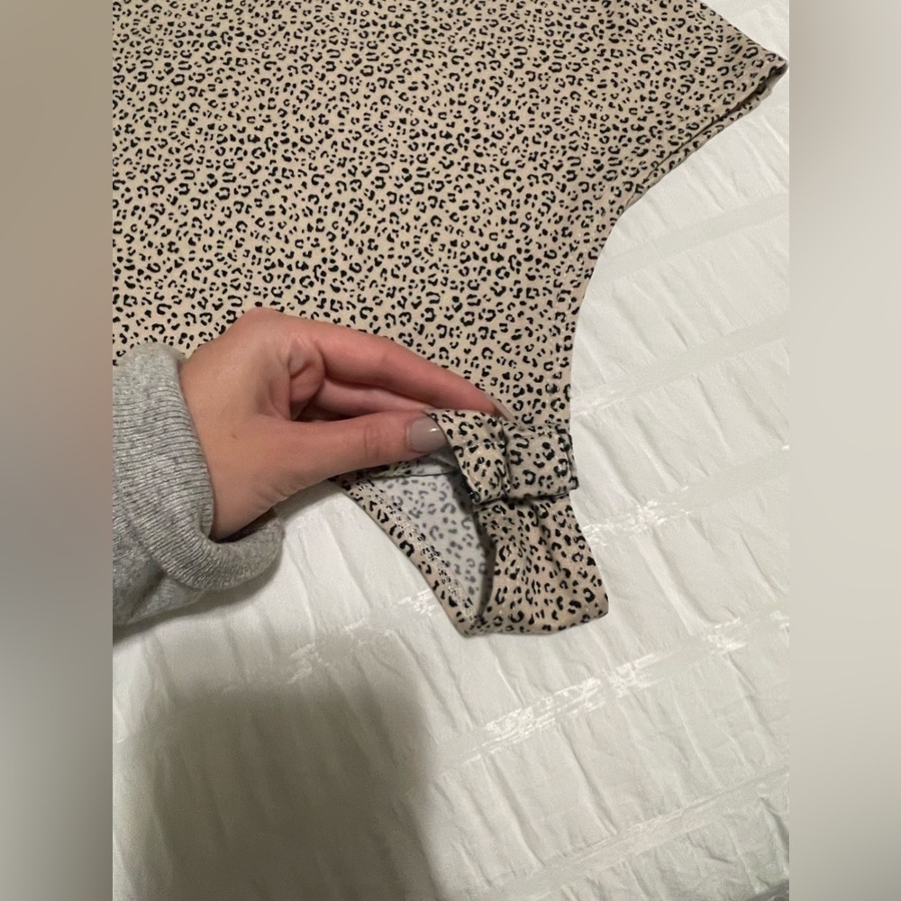 GAZE Cheetah Leopard Tank Bodysuit Medium - Picture 5 of 5